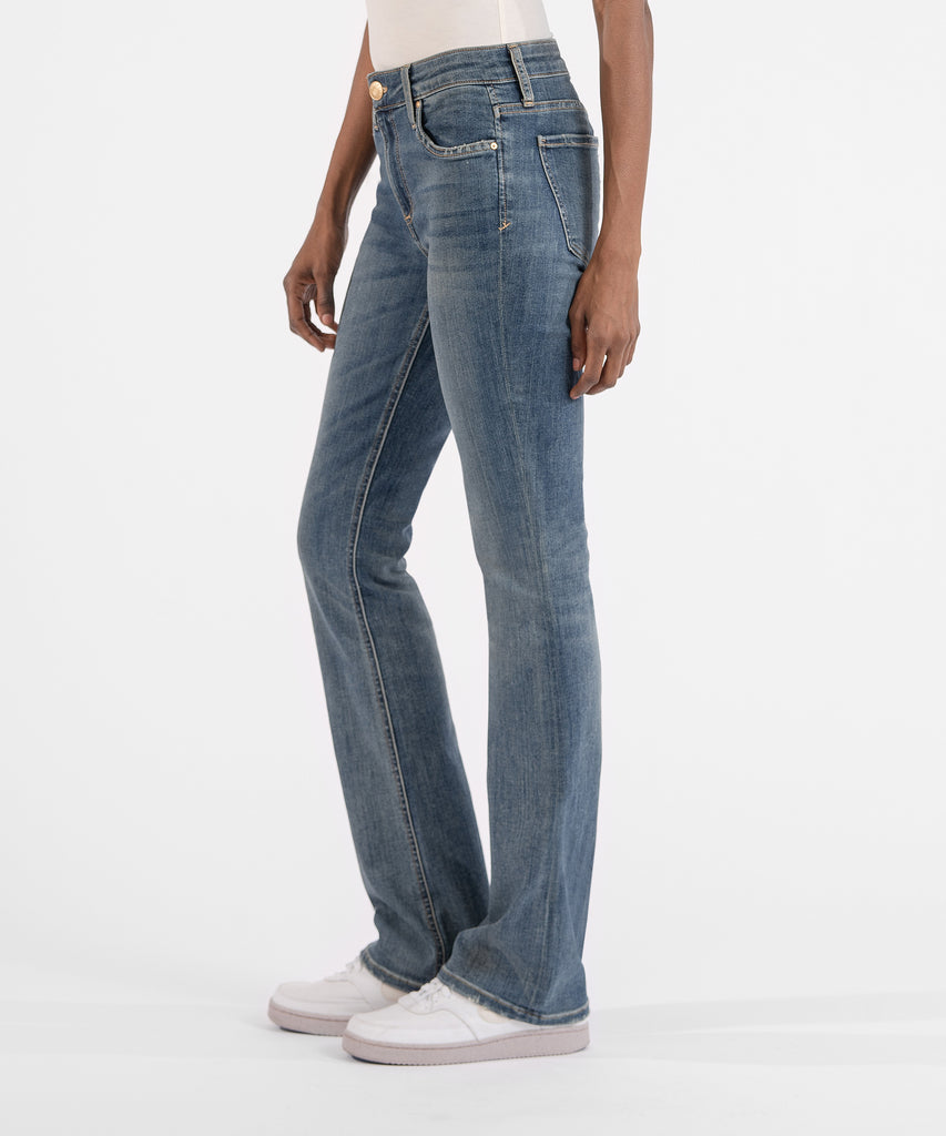 Natalie Mid Rise Bootcut, Exclusive (Flourish Wash)-Kut from the Kloth