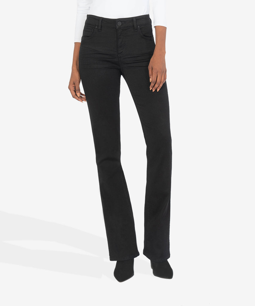 Kelsey High Rise Fab Ab Firm Black Base Wash - KUT main image 0
