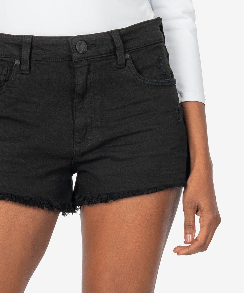 Jane High Rise Short (Black)-New]-Kut from the Kloth