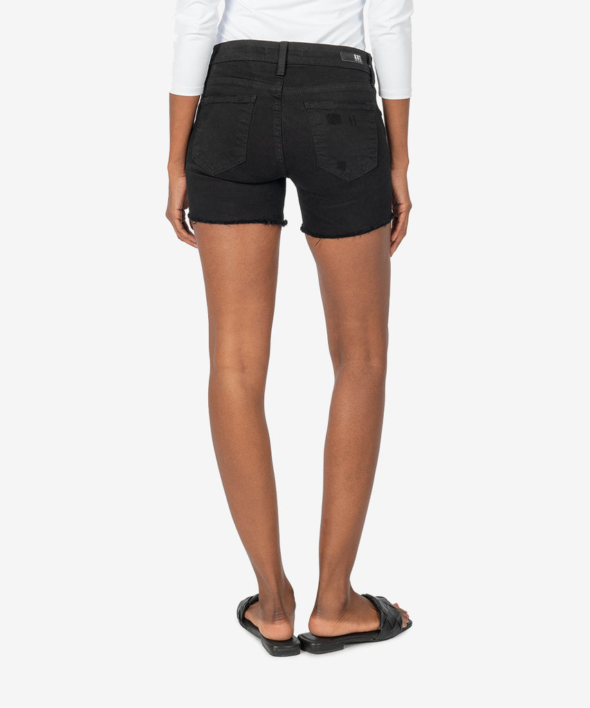 Gidget Fray Short, Exclusive (Black)-New]-Kut from the Kloth